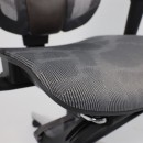 Кресло поворотное ENIGMA, серая сетка/алюминий (с подставкой для ног), коллекция AKSPRIME